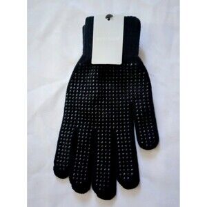 NWT West Loop Black Gripper Gloves One Size Men/Women/Unisex Multipurpose